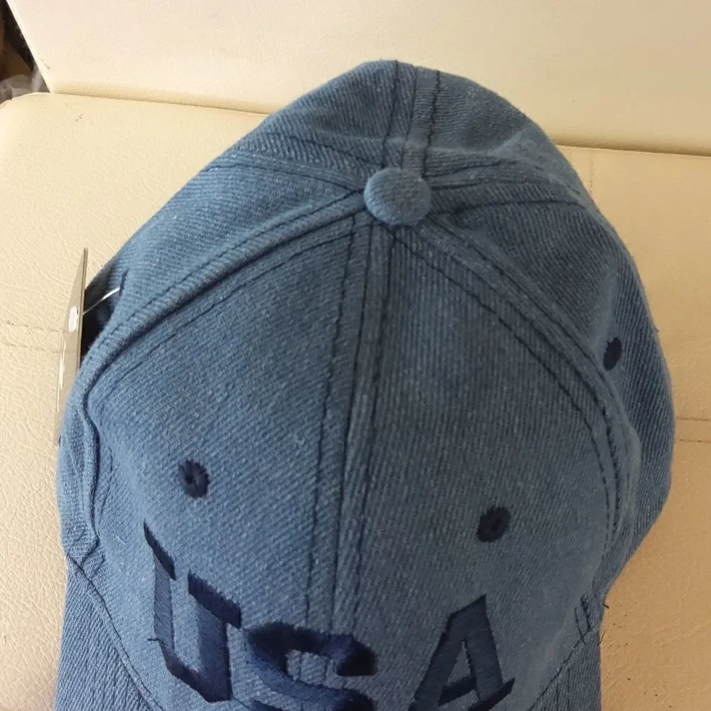 USA unisex stonewash adjustable cap